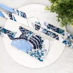 Ceinture Japonaise en parme, accessoire mode unique