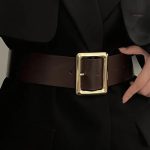 Ceinture à Boucle Dorée pour Style Unique