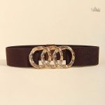 Ceinture design large pour femme