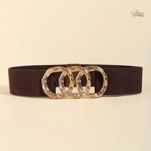 Ceinture design large pour femme