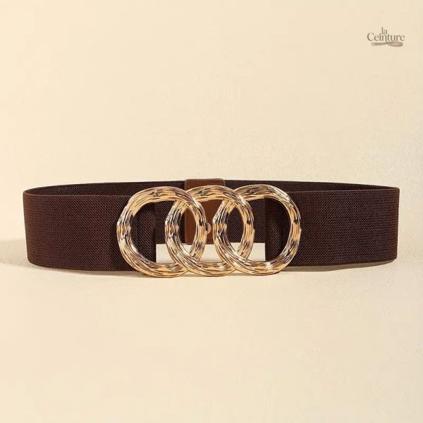 Ceinture design large pour femme