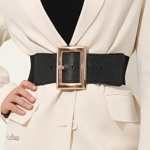 Ceinture à Boucle Classique pour Femme, style Wroclaw