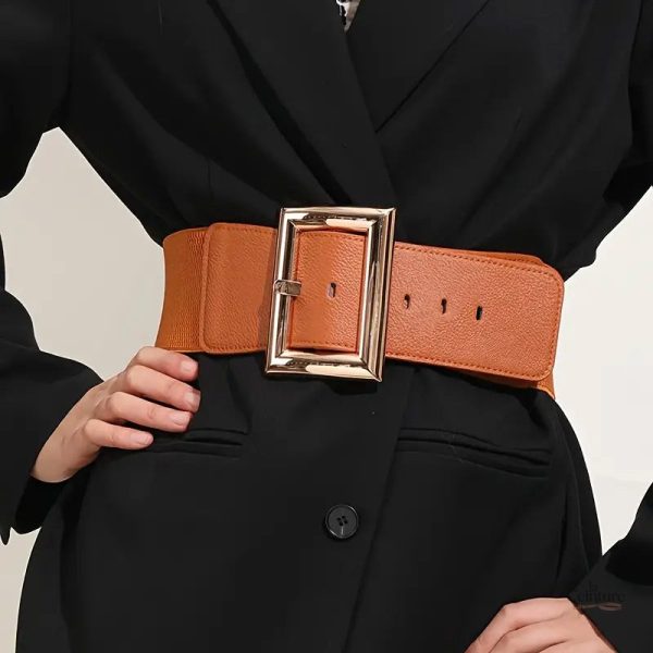 Accessoire Mode : Ceinture Wroclaw à Grande Boucle