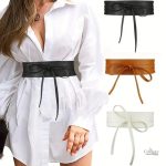 Ceinture à nouer pour un look moderne