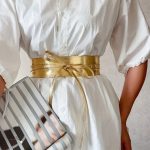 Ceinture à nouer stylée en version large