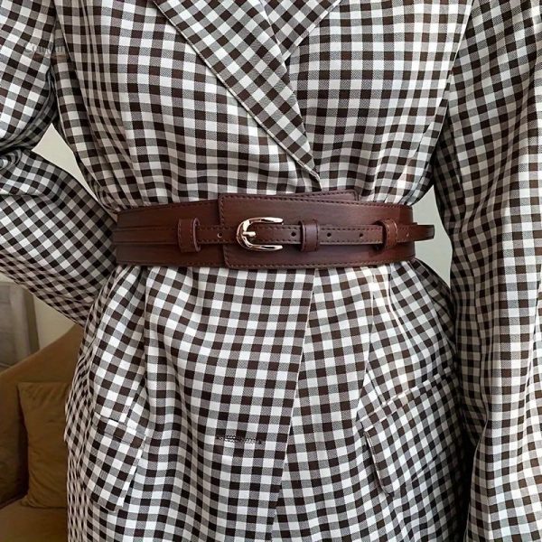 Ceinture tendance large pour compléter votre tenue