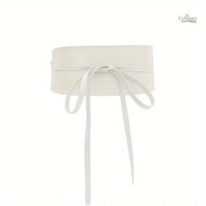 Accessoire mode ceinture large pour femme