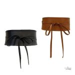 Ceinture avec nœud, essentiel de la mode féminine