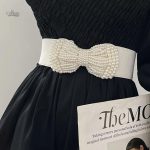 Ceinture Large pour Look Chic - Nœud Papillon