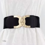 Ceinture Large Double Boucle pour Femme