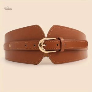 Ceinture élastique pour femme, design classique