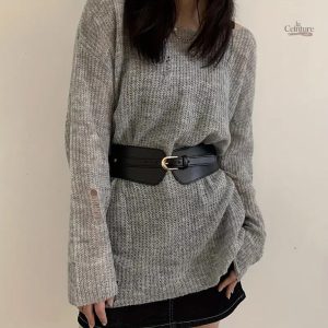 Accessoire mode : ceinture large élastique pour femme