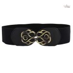 Ceinture élastique large, style moderne pour femmes