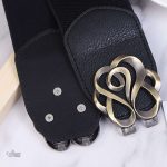 Ceinture femme Saragosse, design large et élastique