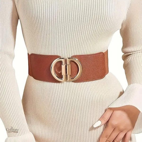 Ceinture Large Élastique Femme en couleur