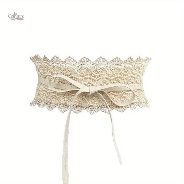 Ceinture Dentelle Femme Large