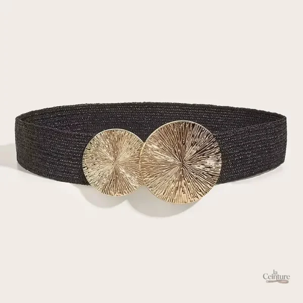 Ceinture femme large avec design Tokyo