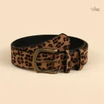 Ceinture Léopard Femme - Constance, imprimé animalier