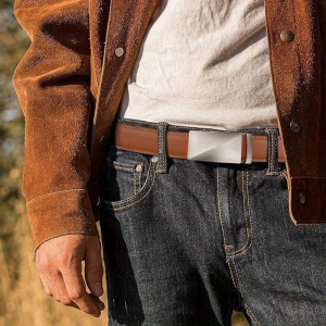 Accessoire de mode luxe : ceinture homme Omaha