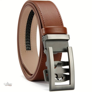 Ceinture en cuir pour homme, modèle luxe Tulsa