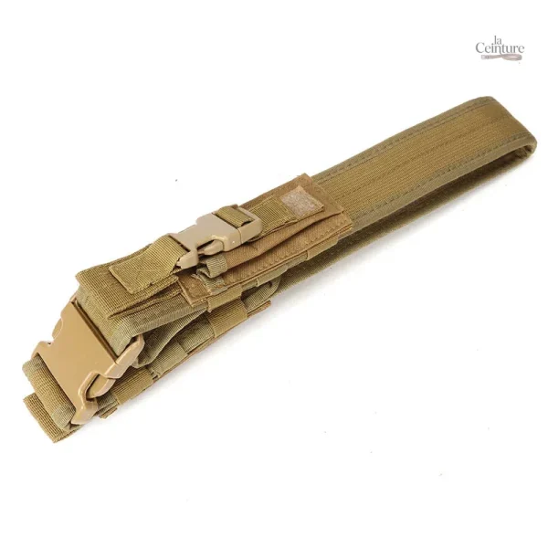 Ceinture militaire polyvalente avec fermoir sécurisé