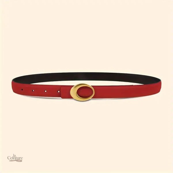 Accessoire mode femme : ceinture réversible
