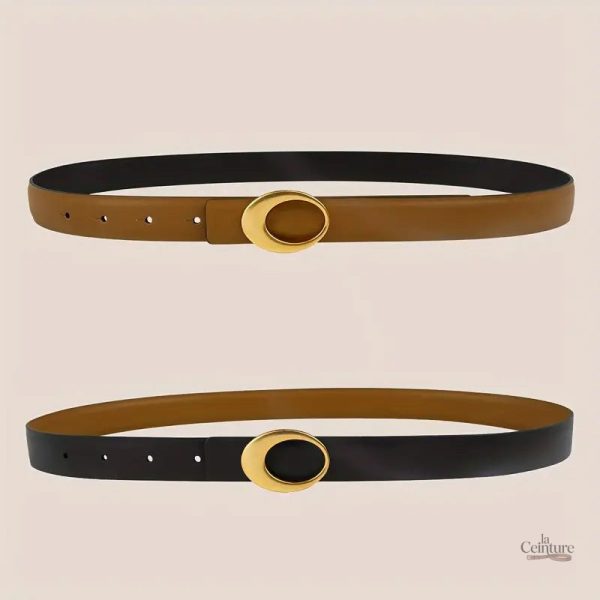 Ceinture réversible pour un look ajustable