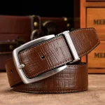 Ceinture Réversible en Cuir pour Homme