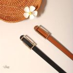 Accessoire mode femme ceinture réversible