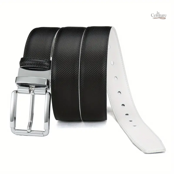 Accessoire mode homme, ceinture réversible