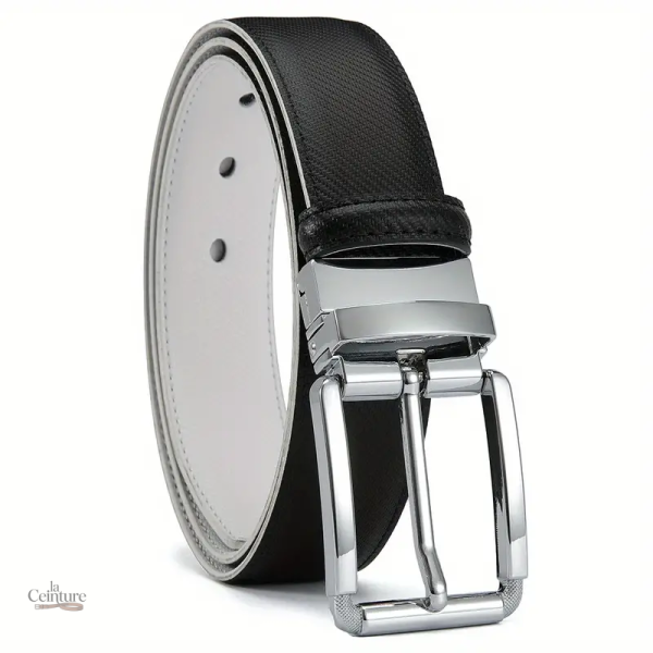 Ceinture tendance homme, réversible Austin