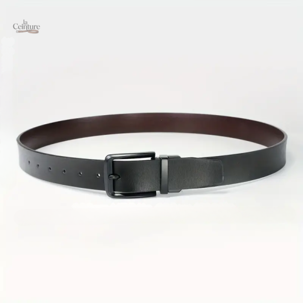 Ceinture réversible en cuir pour homme, Boston