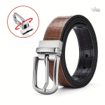 Ceinture homme réversible en cuir