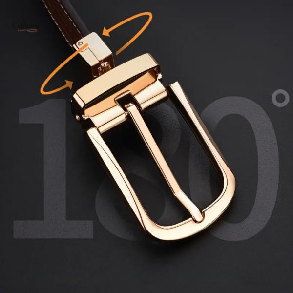Ceinture réversible pour hommes élégants