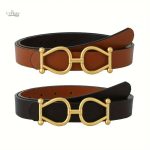 Ceinture féminine réversible Namur