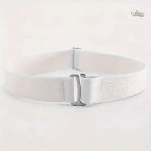 Ceinture élégante sans boucle pour homme