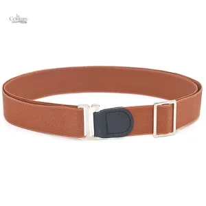 Ceinture design sans boucle pour homme