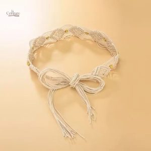 Ceinture Tressée Catane pour femme
