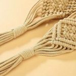 Ceinture femme en tresses, versatile et chic