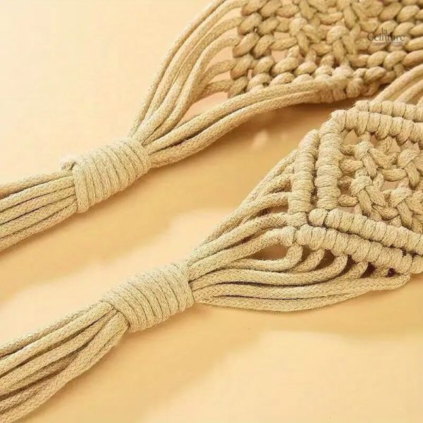 Ceinture femme en tresses, versatile et chic