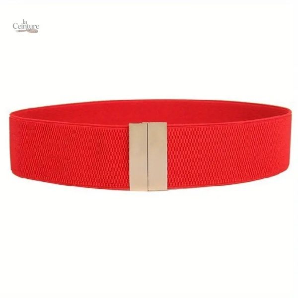 Ceinture tressée pour femme, style unique