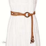 Ceinture tressée élégante pour tous les jours