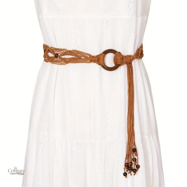 Ceinture tressée élégante pour tous les jours