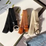 Ceinture à boucle pour femme, style classique