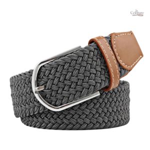 Ceinture à Boucle Classique Élastique pour Femme