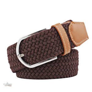 Accessoire Mode : Ceinture Tressée Élastique