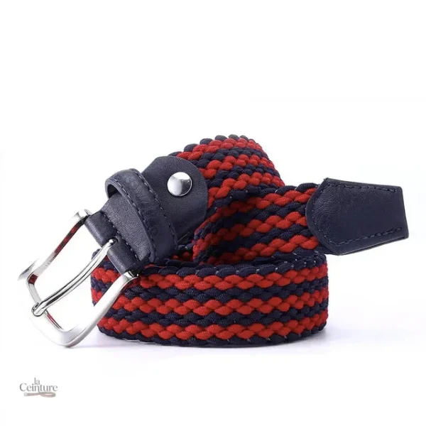 Ceinture Élastique pour Homme en style tressé