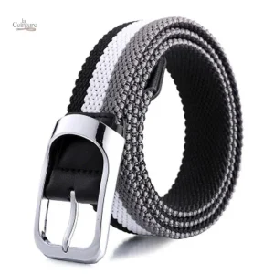 Ceinture Tressée Oscar pour un style décontracté