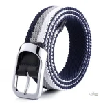 Accessoire masculin élastique, ceinture tressée
