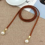 Ceinture Tressée Femme Bari